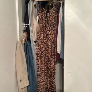 Cheetah maxi dress